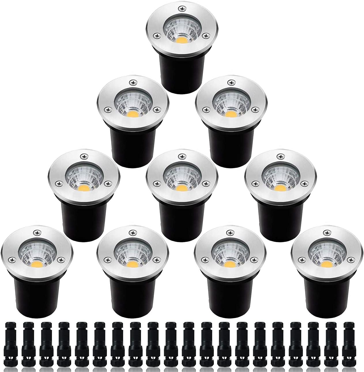 Outdoor Lighting Underground Wiring - ไฟส่องสว่างภูมิทัศน์แรงดันต่ำ, ไฟ LED สำหรับกลางแจ้ง 12-24V AC/DC