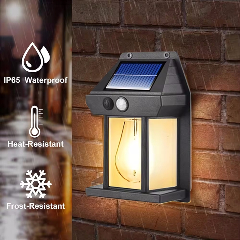 Outdoor Lighting Linear - หลอดไฟทังสเตนสำหรับตกแต่งสวนเครื่องซักผ้าผนังเรืองแสงสำหรับไฟประดับรั้วทางเดินแสงแดดกลางแจ้งโคมไฟติดผนังพลังงานแสงอาทิตย์