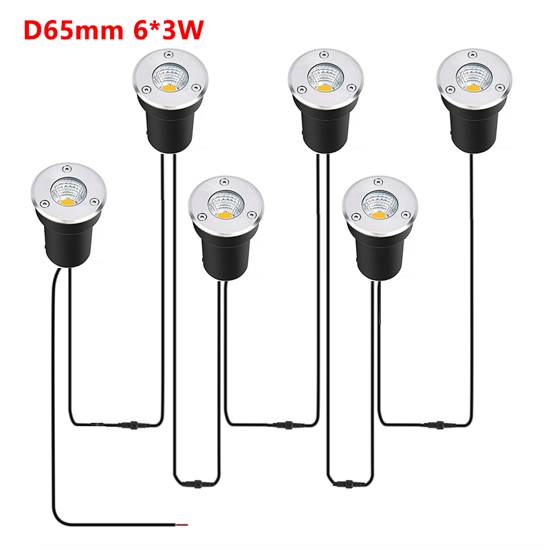 Outdoor Lighting Underground Wiring - ไฟ LED ฝังดินกันน้ำ IP67 ติดตั้งง่ายแบบ DIY