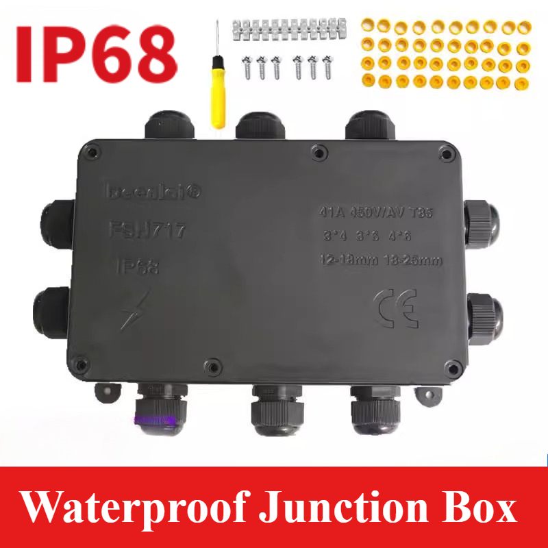 Outdoor Lighting Underground Wiring - 10 WAY Wire JUNCTION กล่องสําหรับ LED
