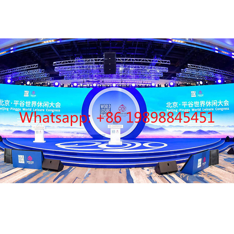 Outdoor Lighting Rental For Party - จอ LED ให้เช่าสำหรับใช้งานกลางแจ้ง P3.91 อัตราการรีเฟรชสูง เหมาะสำหรับบูธดีเจ