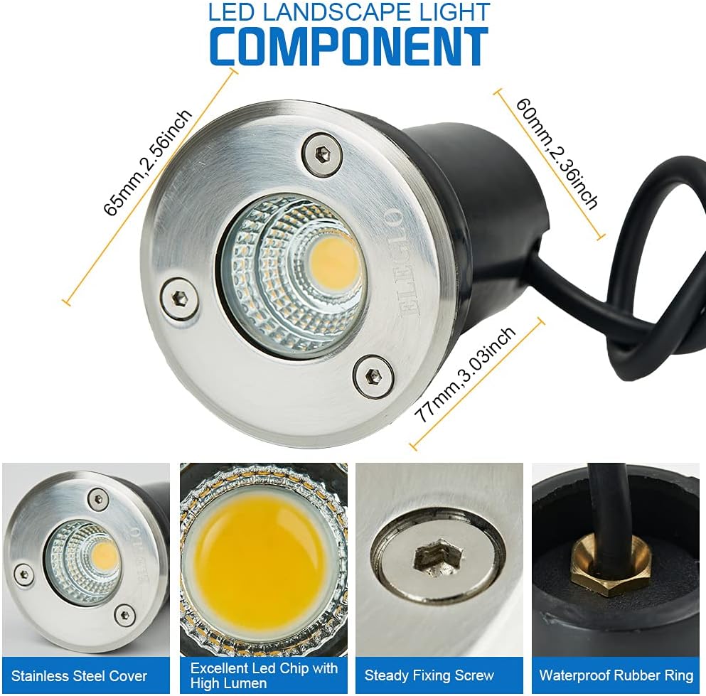 ไฟส่องสว่างภูมิทัศน์แรงดันต่ำ, - Outdoor Lighting Underground Wiring บทวิจารณ์และราคา