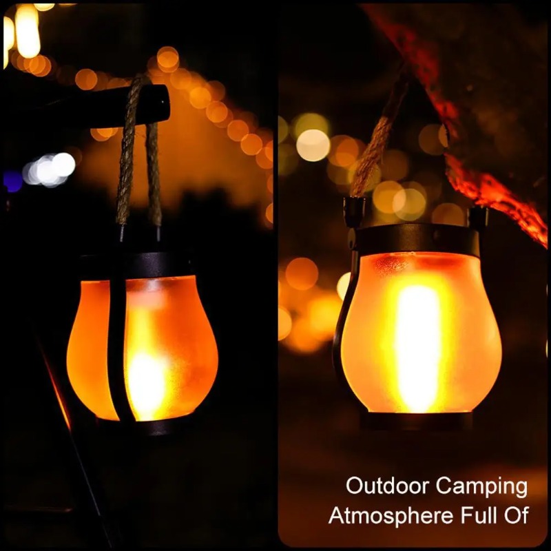 โคมไฟพลังงานแสงอาทิตย์แบบชาร์จ - Solar Lantern Hanging บทวิจารณ์และราคา