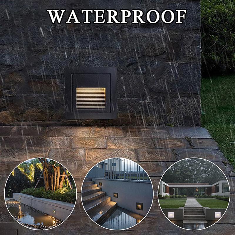 【CCA】ไฟ LED 3W กันน้ำ ไฟติดผนั - Outdoor Lighting For Steps บทวิจารณ์และราคา