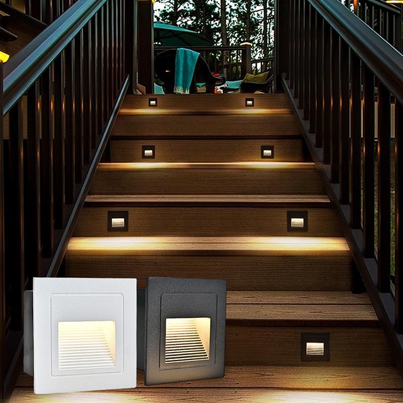 【CCA】ไฟ LED 3W กันน้ำ ไฟติดผนั - Outdoor Lighting For Steps บทวิจารณ์และราคา