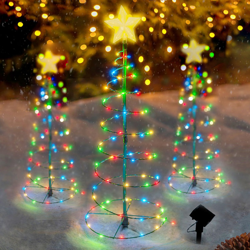 1 ชิ้นกันน้ํากลางแจ้งพลังงานแส - Outdoor Lighting Tree บทวิจารณ์และราคา