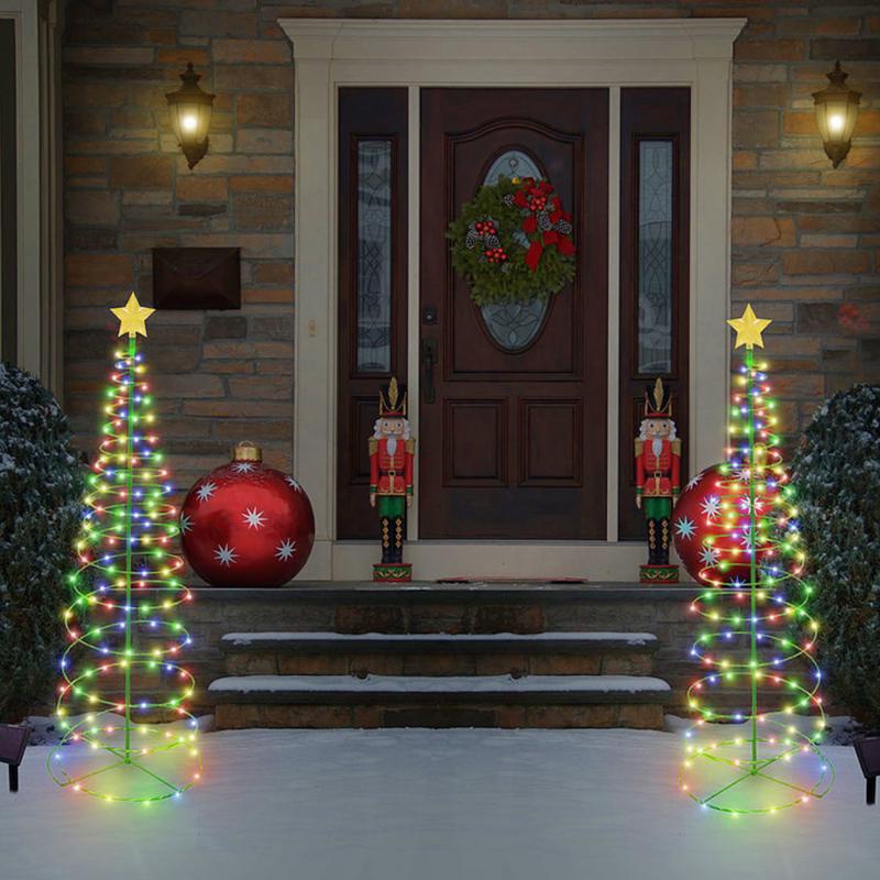 1 ชิ้นกันน้ํากลางแจ้งพลังงานแส - Outdoor Lighting Tree บทวิจารณ์และราคา