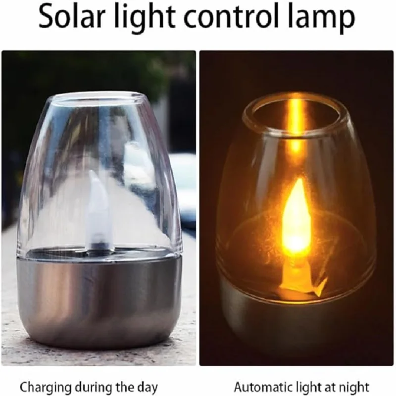 เทียนไร้เปลวไฟพลังงานแสงอาทิตย - Outdoor Lighting Battery Operated บทวิจารณ์และราคา