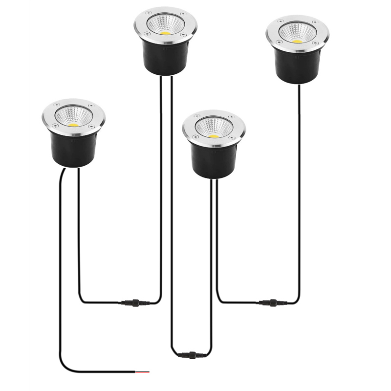 ไฟ LED ฝังดินกันน้ำ IP67 ติดตั - Outdoor Lighting Underground Wiring บทวิจารณ์และราคา