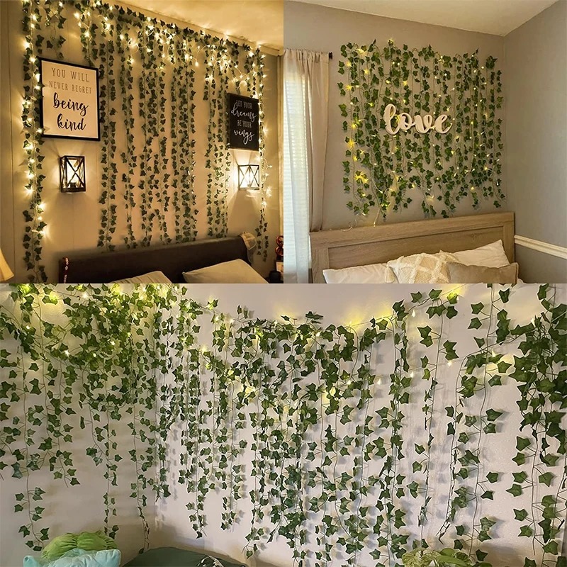 พวงหรีดใบไม้ไฟสายประดับ LED สี - Outdoor Lighting Tree บทวิจารณ์และราคา