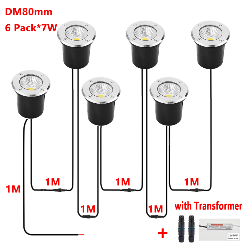 ไฟ LED ฝังพื้น 12V กันน้ำ IP67 - Outdoor Lighting Underground Wiring บทวิจารณ์และราคา