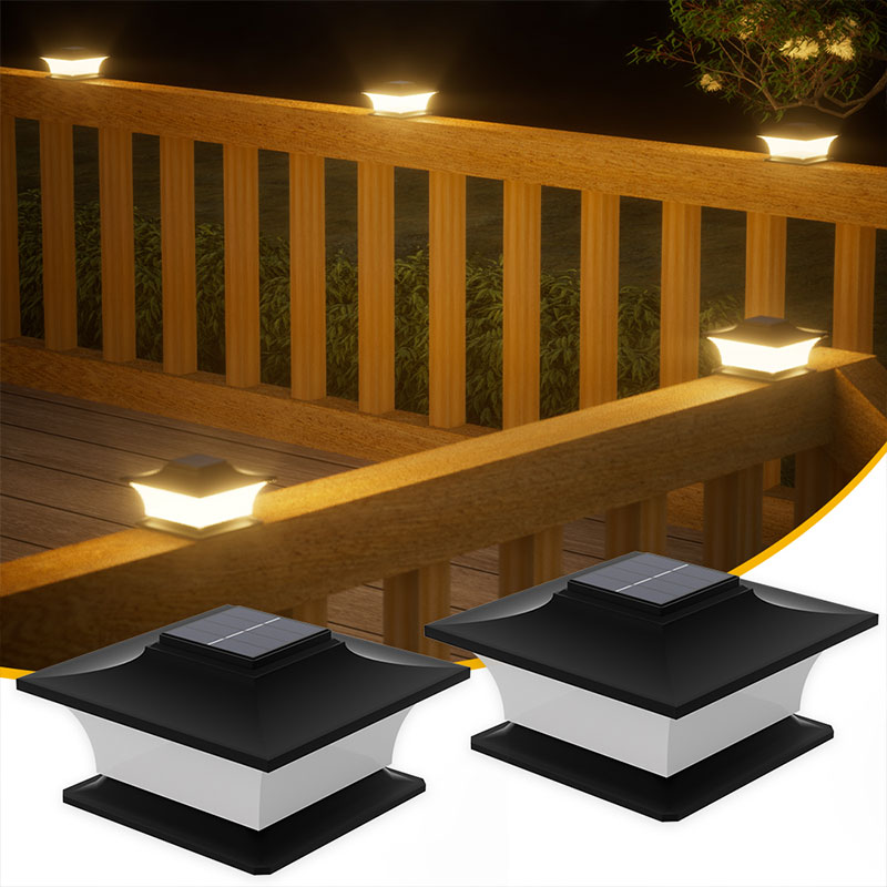 ไฟโพสต์พลังงานแสงอาทิตย์พร้อมเ - Post Cap Light บทวิจารณ์และราคา