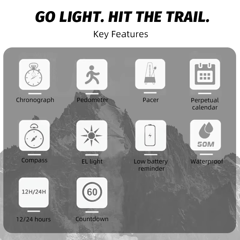 NORTH EDGE LITECORE 2026 นาฬิก - Outdoor Lighting For Steps บทวิจารณ์และราคา