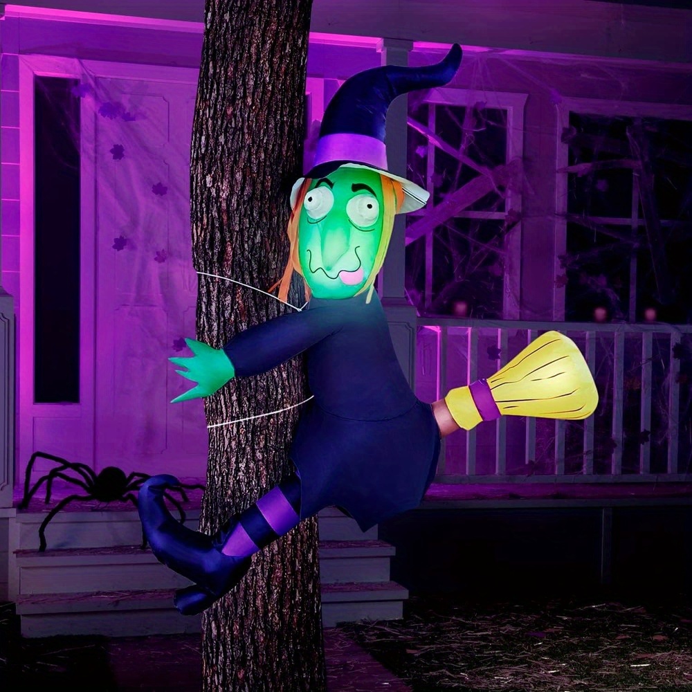 แม่มดเป่าลมขนาด 4 ฟุต สำหรับฮา - Outdoor Lighting Tree บทวิจารณ์และราคา