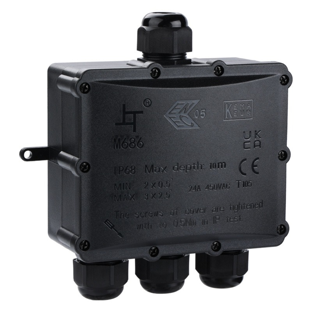 4Way 1In3Out IP68 กันน้ํา 4-14 - Outdoor Lighting Underground Wiring บทวิจารณ์และราคา