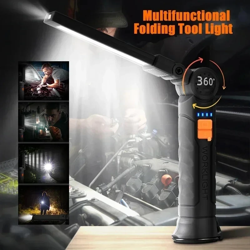ไฟฉาย LED แบบพกพา COB ชาร์จไฟผ - Outdoor Lighting B&Q บทวิจารณ์และราคา