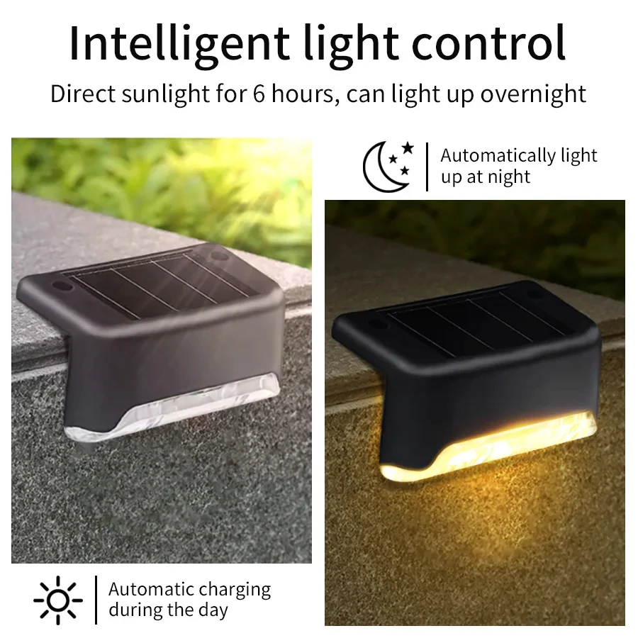 1-8 Pack LED พลังงานแสงอาทิตย์ - Outdoor Lighting On Fence บทวิจารณ์และราคา