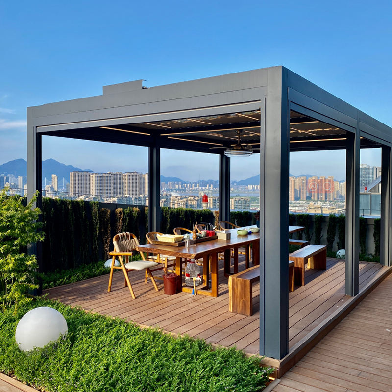 ศาลาสวนอลูมิเนียมอัลลอยด์หรูหร - Outdoor Lighting Garden บทวิจารณ์และราคา