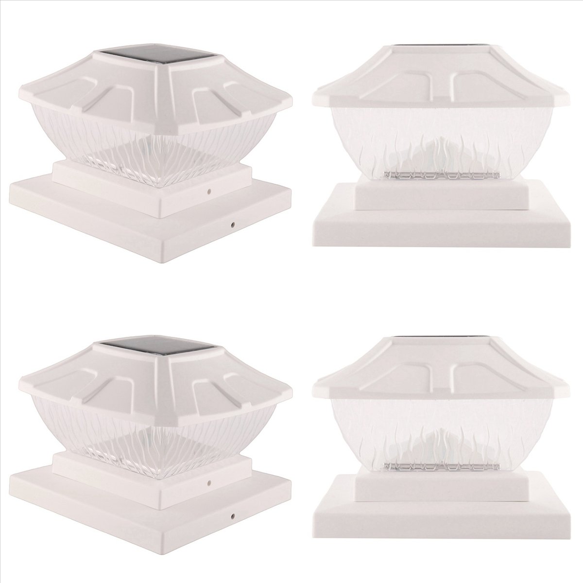 ไฟติดเสาโซลาร์เซลล์ A91P สำหรั - Post Cap Light บทวิจารณ์และราคา