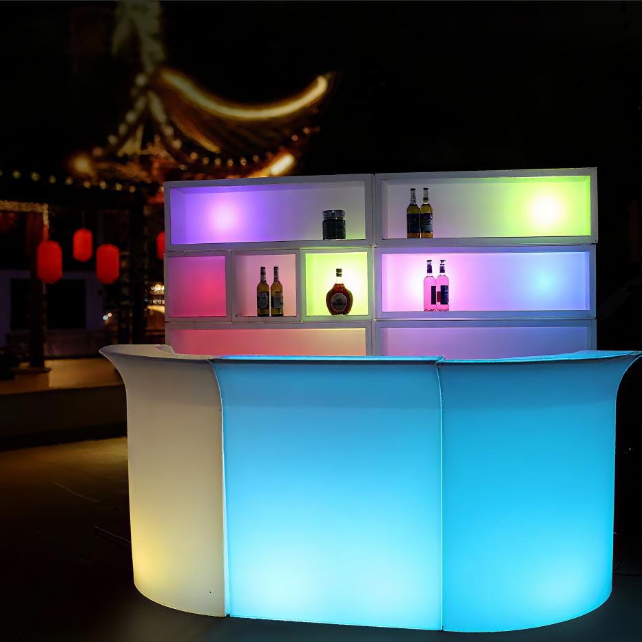 เคาน์เตอร์บาร์แบบ LED สำหรับใช - Outdoor Lighting Rental For Party บทวิจารณ์และราคา