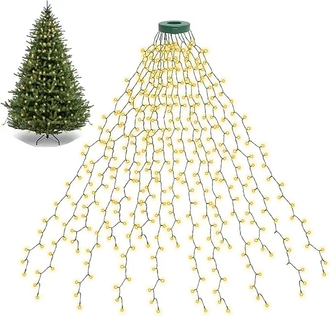 ไฟต้นคริสต์มาส LED สายไฟประดับ - Outdoor Lighting Tree บทวิจารณ์และราคา