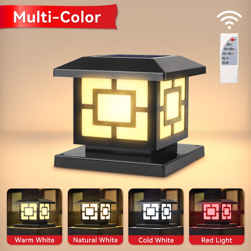 ไฟ LED พลังงานแสงอาทิตย์กันน้ํ - Post Cap Light บทวิจารณ์และราคา
