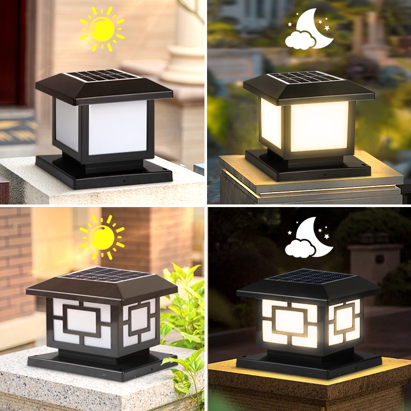 ไฟ LED พลังงานแสงอาทิตย์กันน้ํ - Post Cap Light บทวิจารณ์และราคา