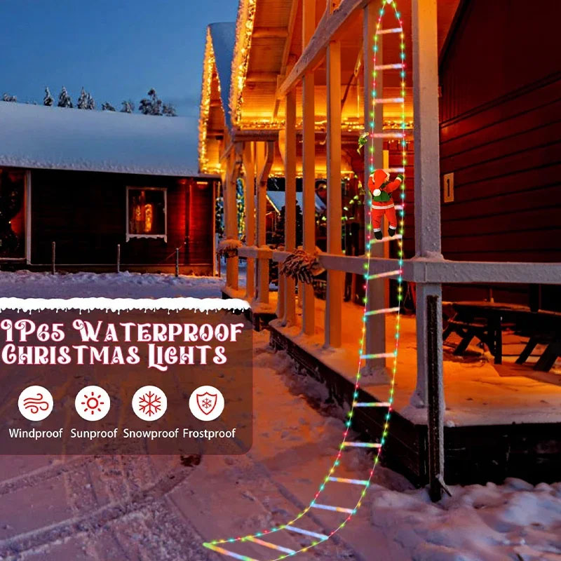ไฟคริสต์มาส LED สายไฟตกแต่งบัน - Outdoor Lighting Tree บทวิจารณ์และราคา
