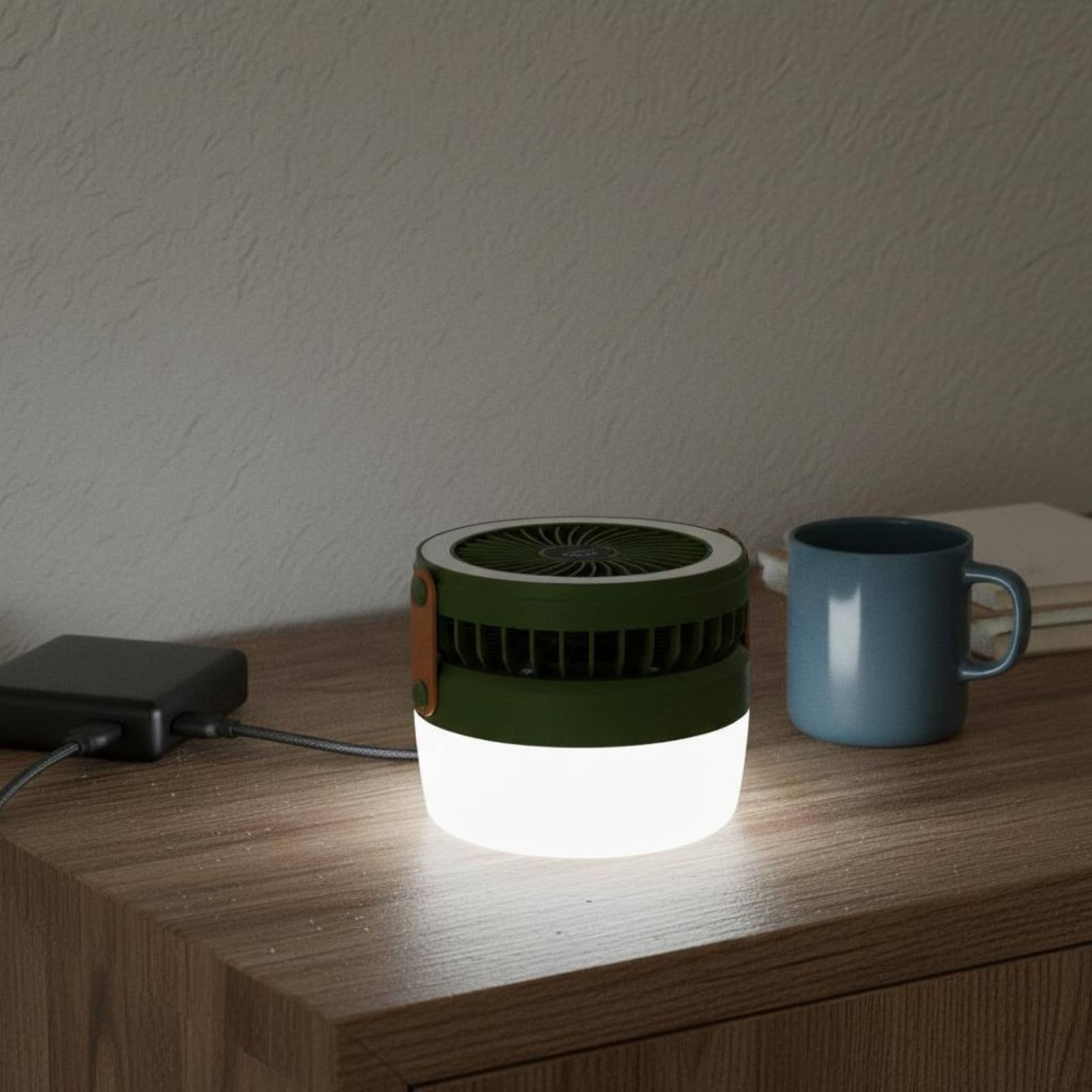 โคมไฟพัดลมพลังงานแสงอาทิตย์แบบ - Solar Lantern Hanging บทวิจารณ์และราคา