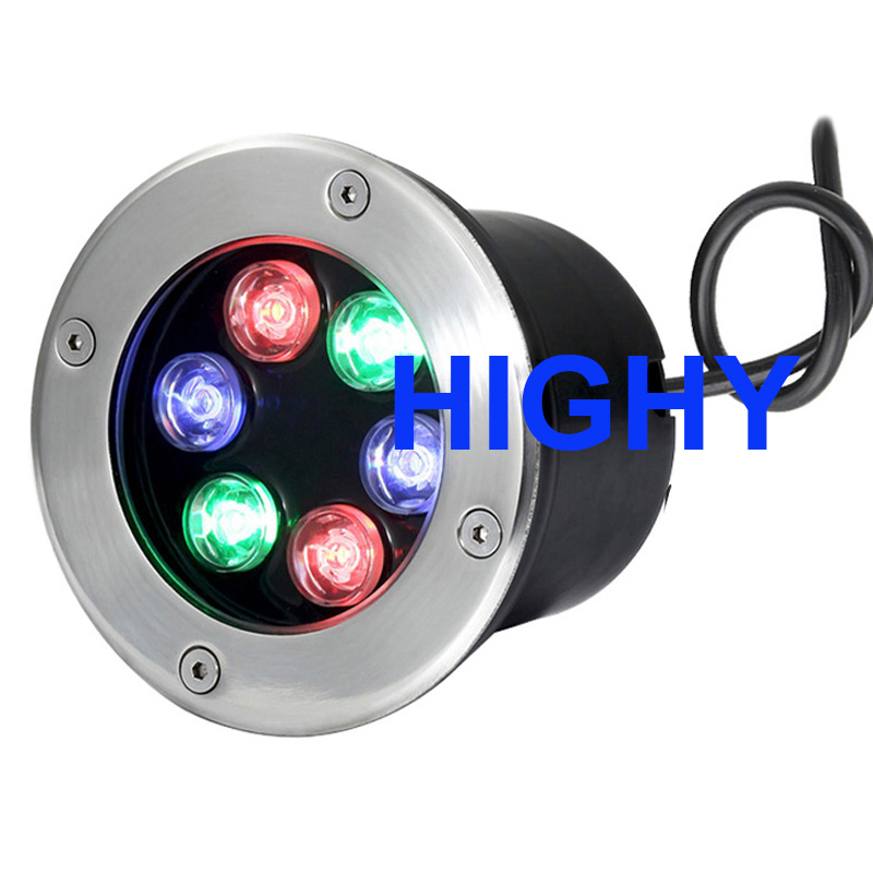 ไฟใต้ดิน LED 4สาย IP68 9W18W ก - Outdoor Lighting Underground Wiring บทวิจารณ์และราคา