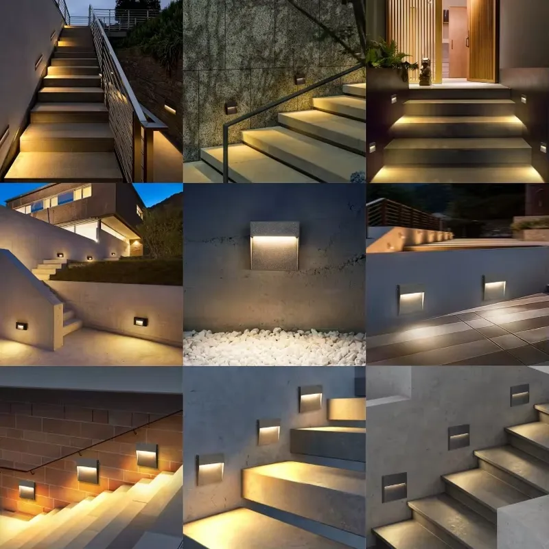 ไฟ LED ติดบันไดกลางแจ้งแบบบางพ - Outdoor Lighting For Steps บทวิจารณ์และราคา