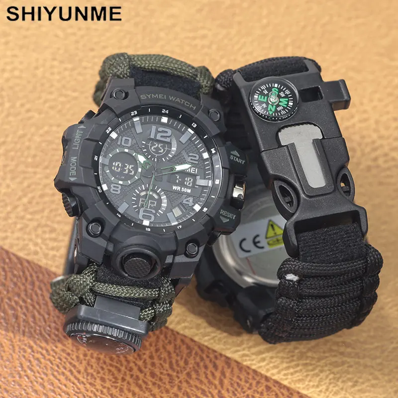 SHIYUNME นาฬิกาผู้ชายเอาชีวิตร - Outdoor Lighting For Steps บทวิจารณ์และราคา