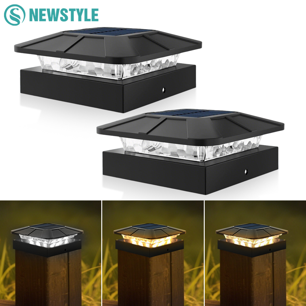 กลางแจ้งพลังงานแสงอาทิตย์โพสต์ - Post Cap Light บทวิจารณ์และราคา