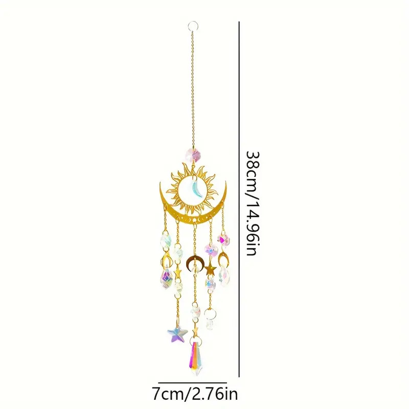 โมบายคริสตัลรูปดาวและพระจันทร์ - Lighting Wedding Outdoor บทวิจารณ์และราคา