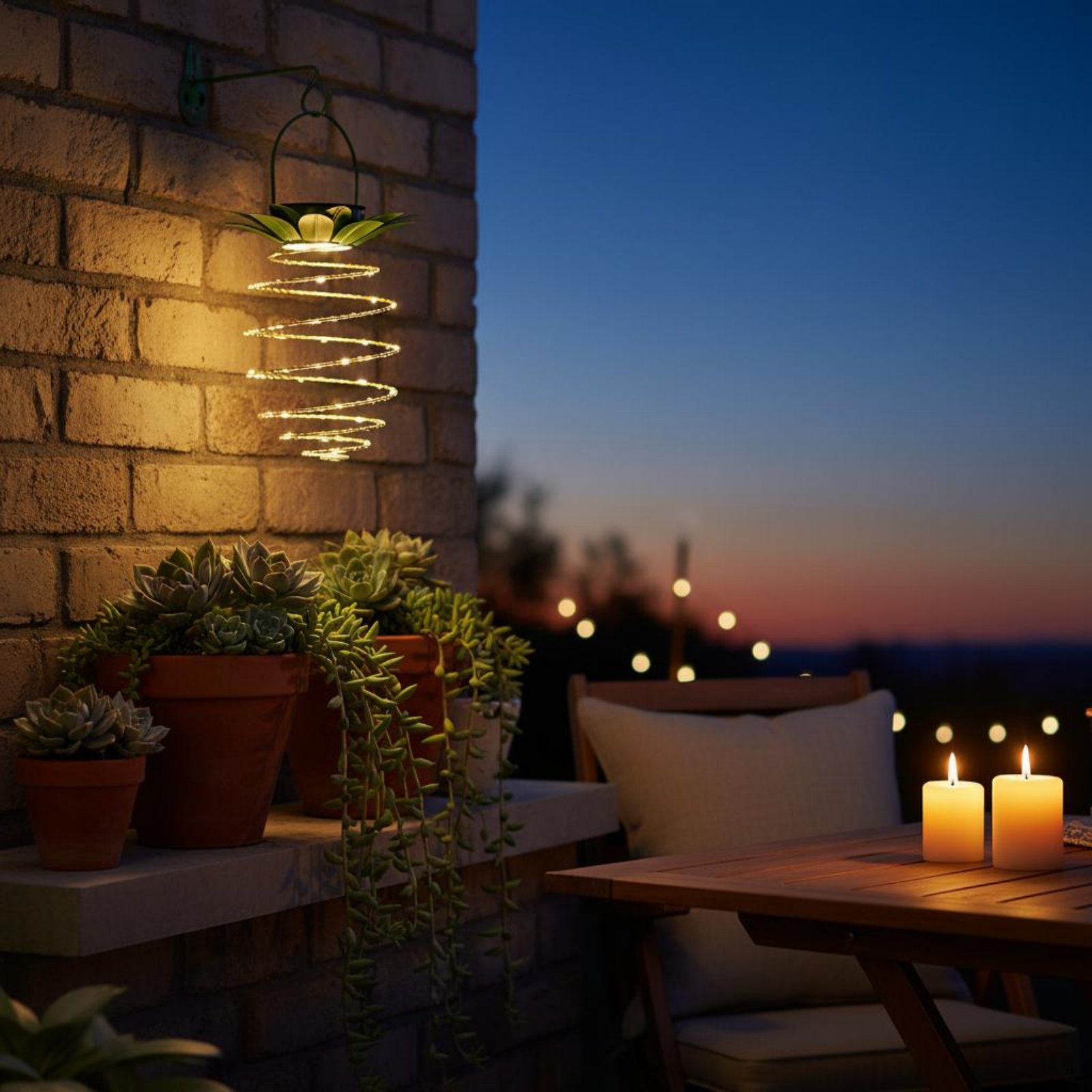 โคมไฟพลังงานแสงอาทิตย์รูปสับปะ - Solar Lantern Hanging บทวิจารณ์และราคา