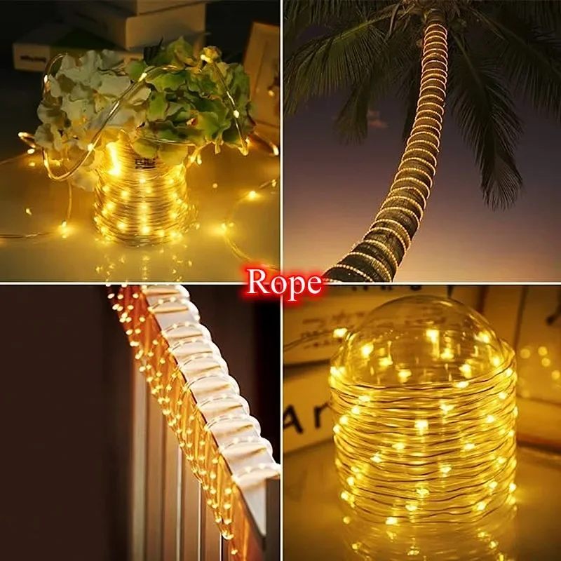 LED พลังงานแสงอาทิตย์ Strip เช - Outdoor Lighting On Fence บทวิจารณ์และราคา