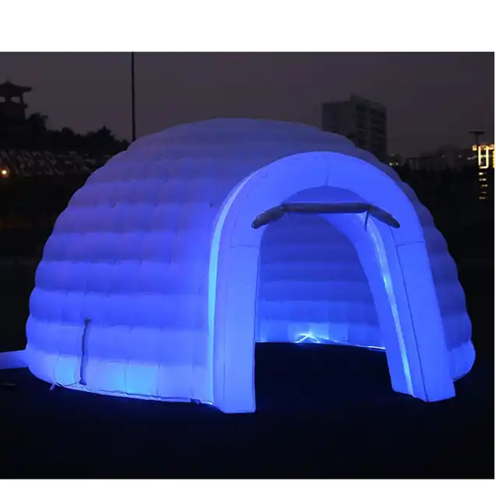 เต็นท์โดมเป่าลมสีขาวสำหรับจัดง - Outdoor Lighting Rental For Party บทวิจารณ์และราคา