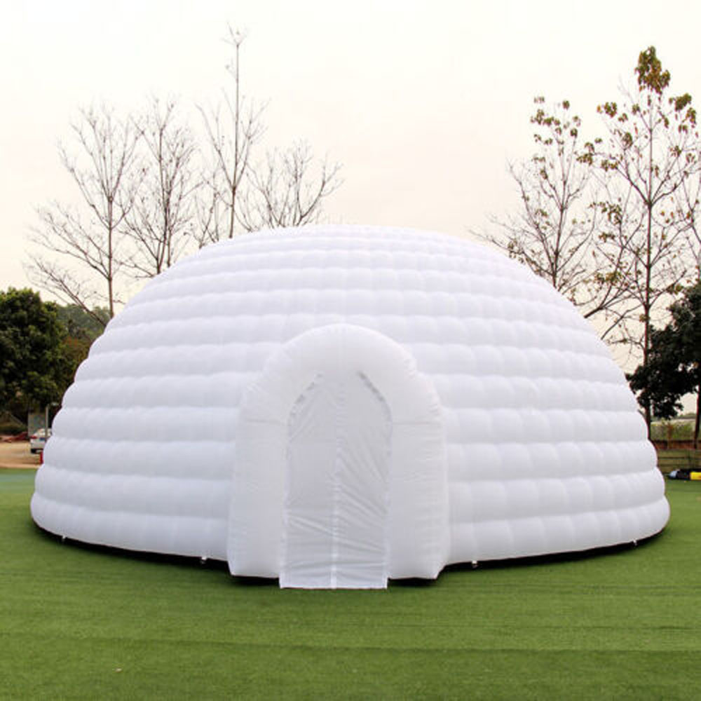 เต็นท์โดมเป่าลมสีขาวสำหรับจัดง - Outdoor Lighting Rental For Party บทวิจารณ์และราคา