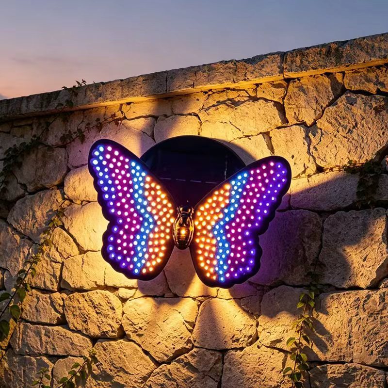 โคมไฟติดผนัง LED พลังงานแสงอาท - Color Changing Outdoor บทวิจารณ์และราคา