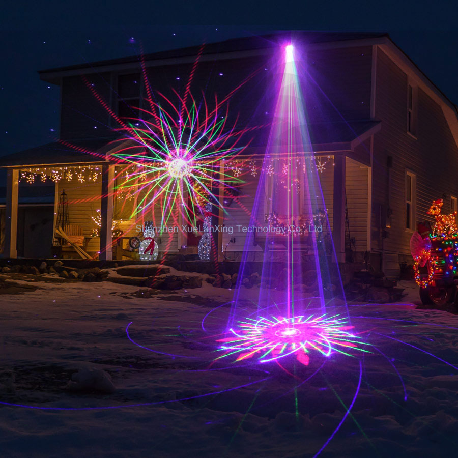Eshiny โปรเจ็คเตอร์เลเซอร์ RGB - Outdoor Lighting Linear บทวิจารณ์และราคา