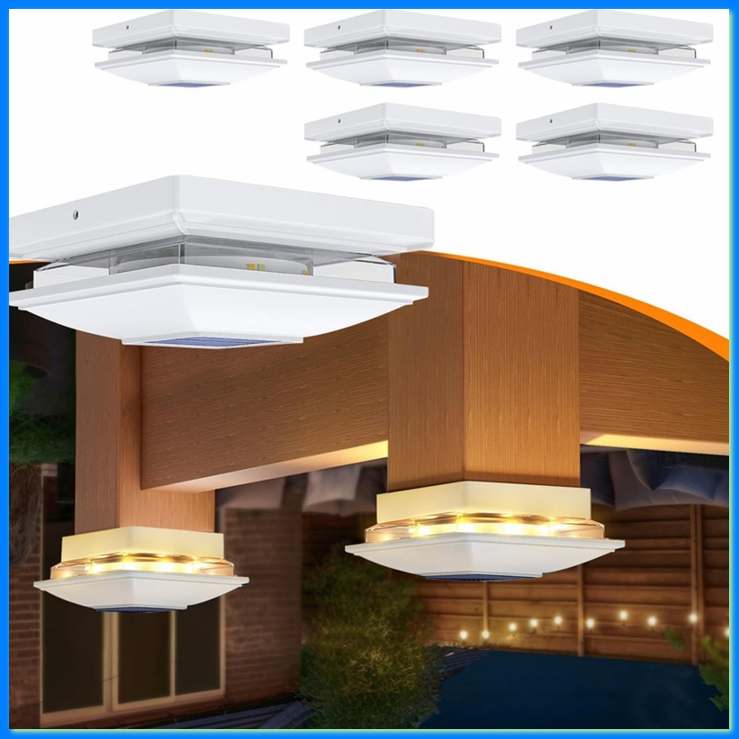 ไฟฝาครอบเสาพลังงานแสงอาทิตย์ 4 - Post Cap Light บทวิจารณ์และราคา