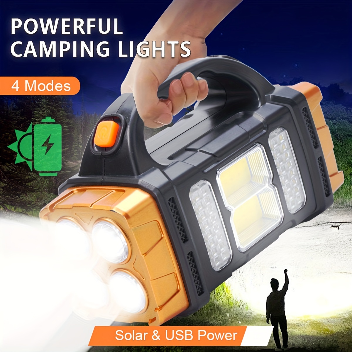 อัพเกรดใหม่ ไฟฉาย LED พลังงานแ - Outdoor Lighting B&Q บทวิจารณ์และราคา