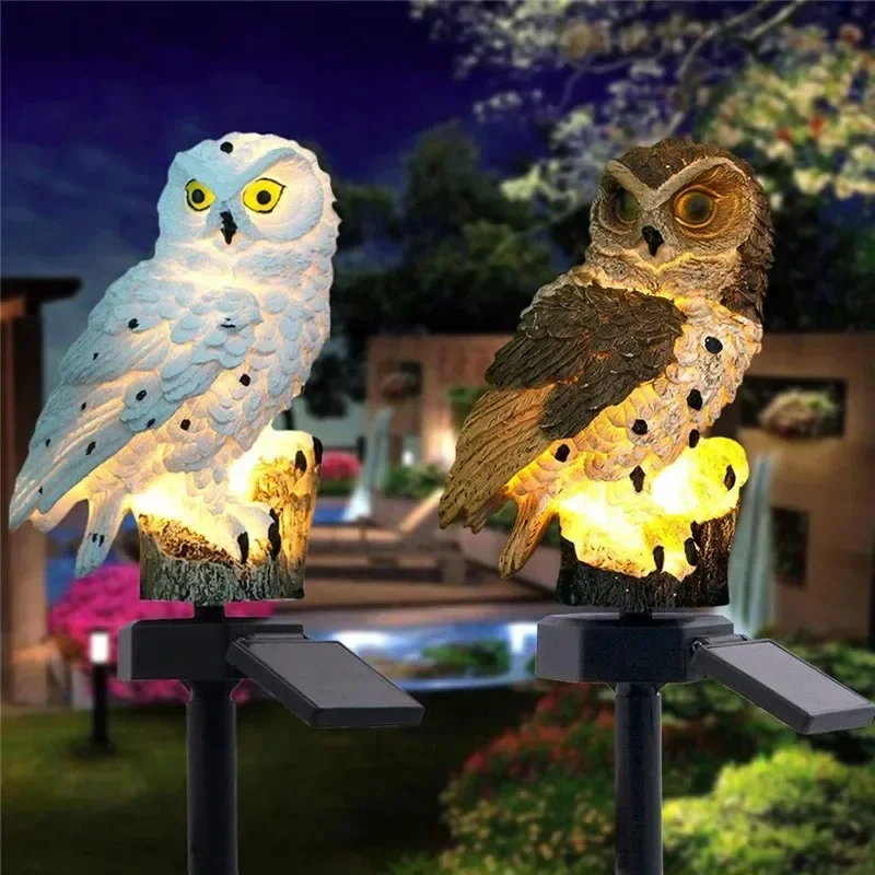 ไฟสวนรูปนกฮูกพลังงานแสงอาทิตย์ - Outdoor Lighting Ground บทวิจารณ์และราคา