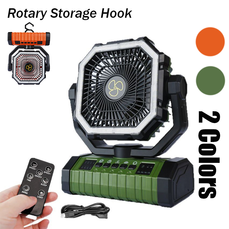พัดลมตั้งโต๊ะแบบพกพา 20000mAh  - Outdoor Lighting Battery Operated บทวิจารณ์และราคา