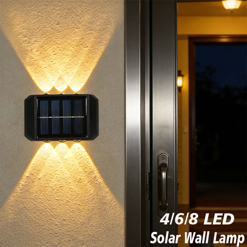 4/6/8 LED ไฟพลังงานแสงอาทิตย์ก - Outdoor Lighting Linear บทวิจารณ์และราคา