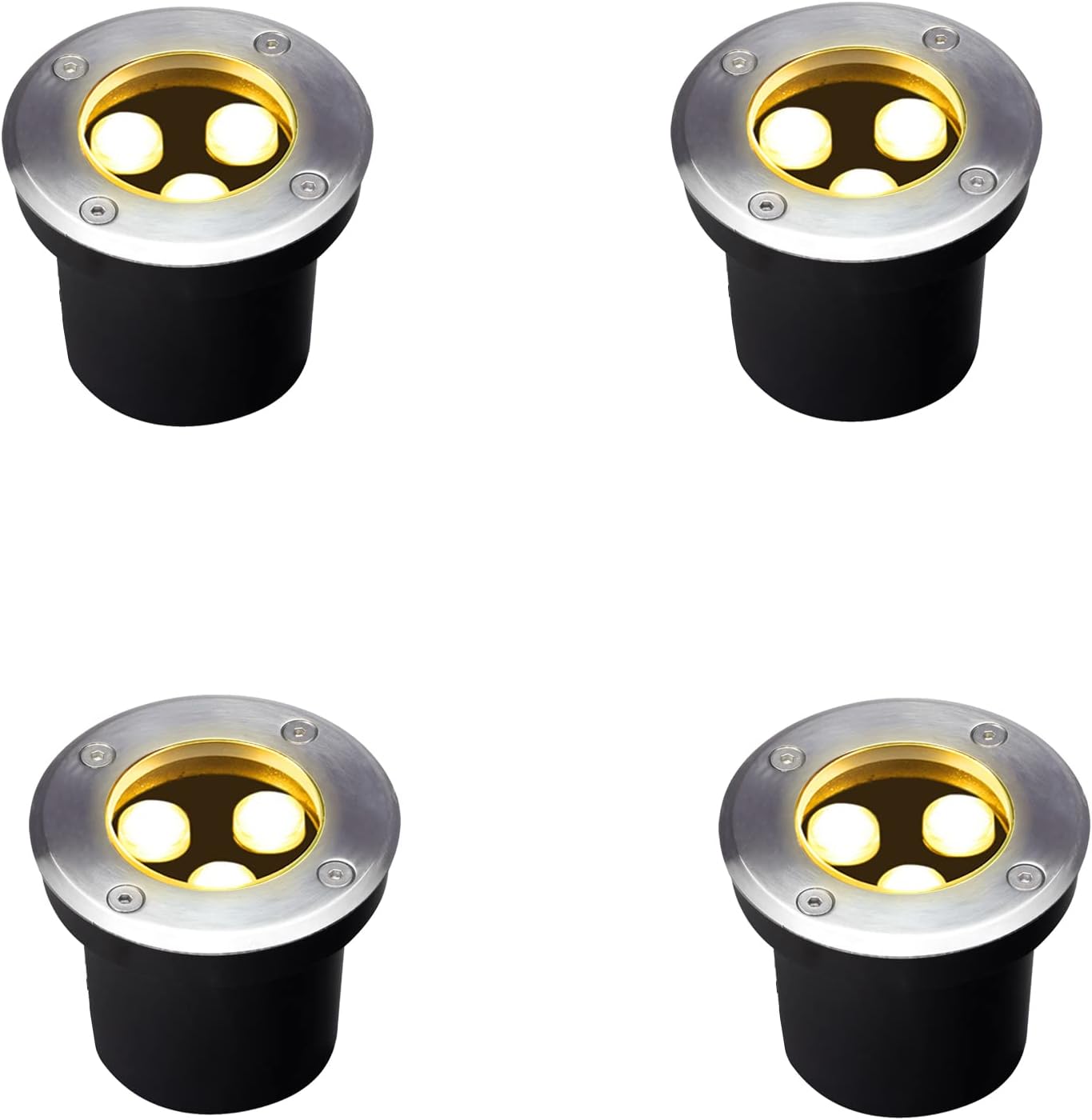 ไฟส่องพื้นกลางแจ้ง 4 ชิ้น 3 วั - Outdoor Lighting Underground Wiring บทวิจารณ์และราคา