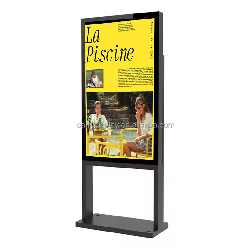 เครื่องเล่นโฆษณา LCD อลูมิเนีย - Color Changing Outdoor บทวิจารณ์และราคา