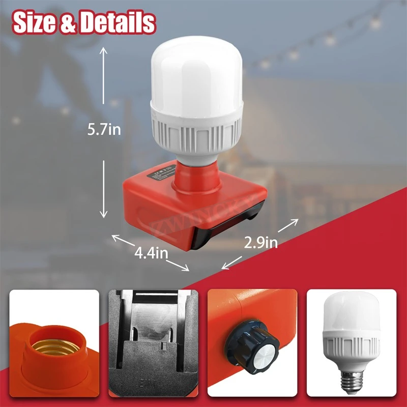 ไฟฉายพกพาเหมาะสำหรับหลอดไฟ LED - Outdoor Lighting Battery Operated บทวิจารณ์และราคา
