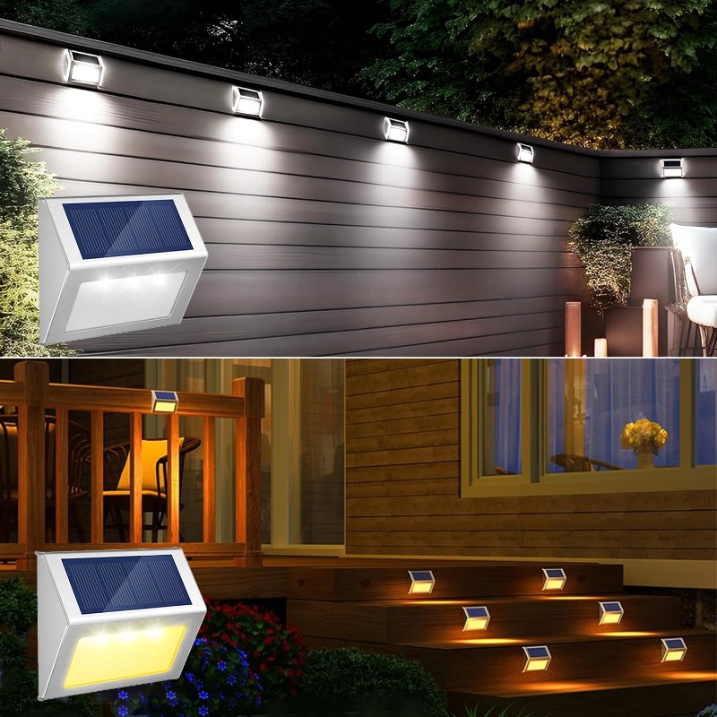 ไฟส่องสว่างแบบโซลาร์เซลล์สำหรั - Outdoor Lighting On Fence บทวิจารณ์และราคา