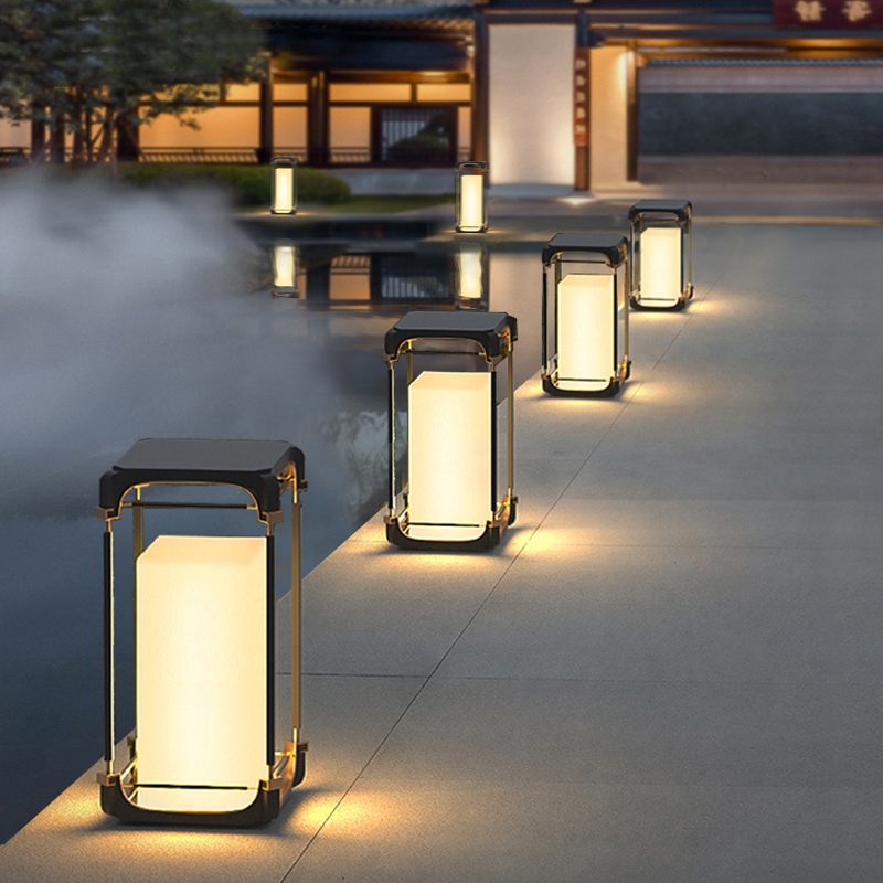 โคมไฟตั้งพื้นแบบมีแสงสว่าง โคม - Outdoor Lighting Garden บทวิจารณ์และราคา
